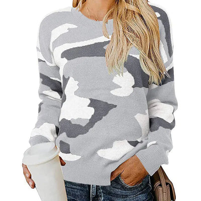 Paloma™ | Pull Camouflage Luipaard in Breiwerk