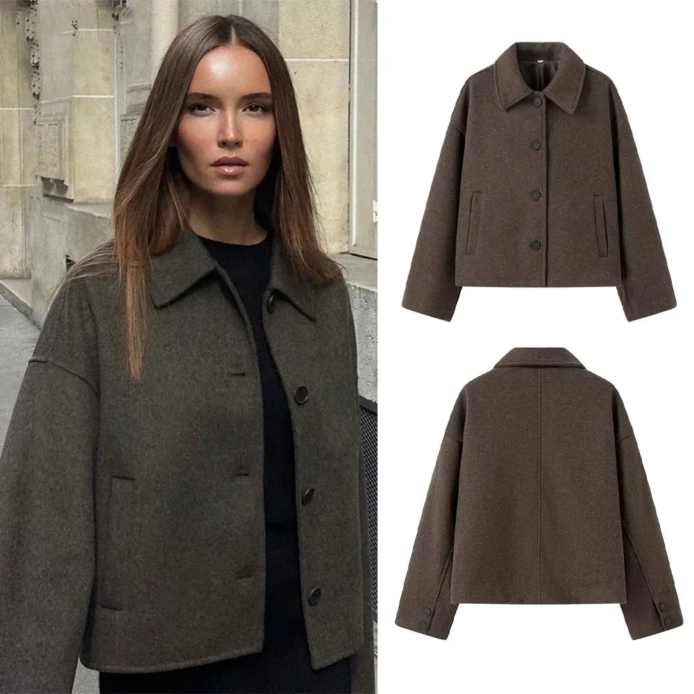 Malene® | Trenchcoat van Suède