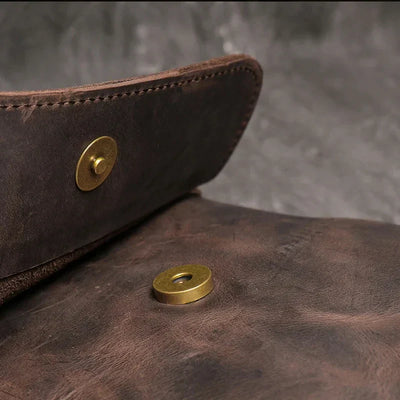 Michl® | LEDEREN SCHOUDBAG VOOR HEREN