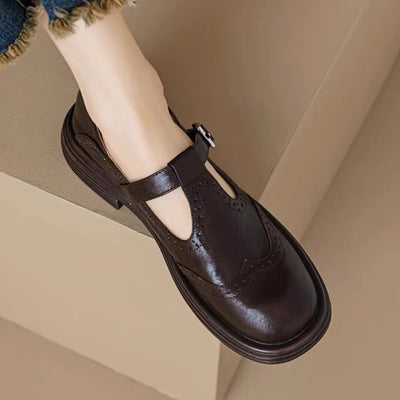 Louisa® | Vegan Leer Orthopedische Mary Jane Schoenen