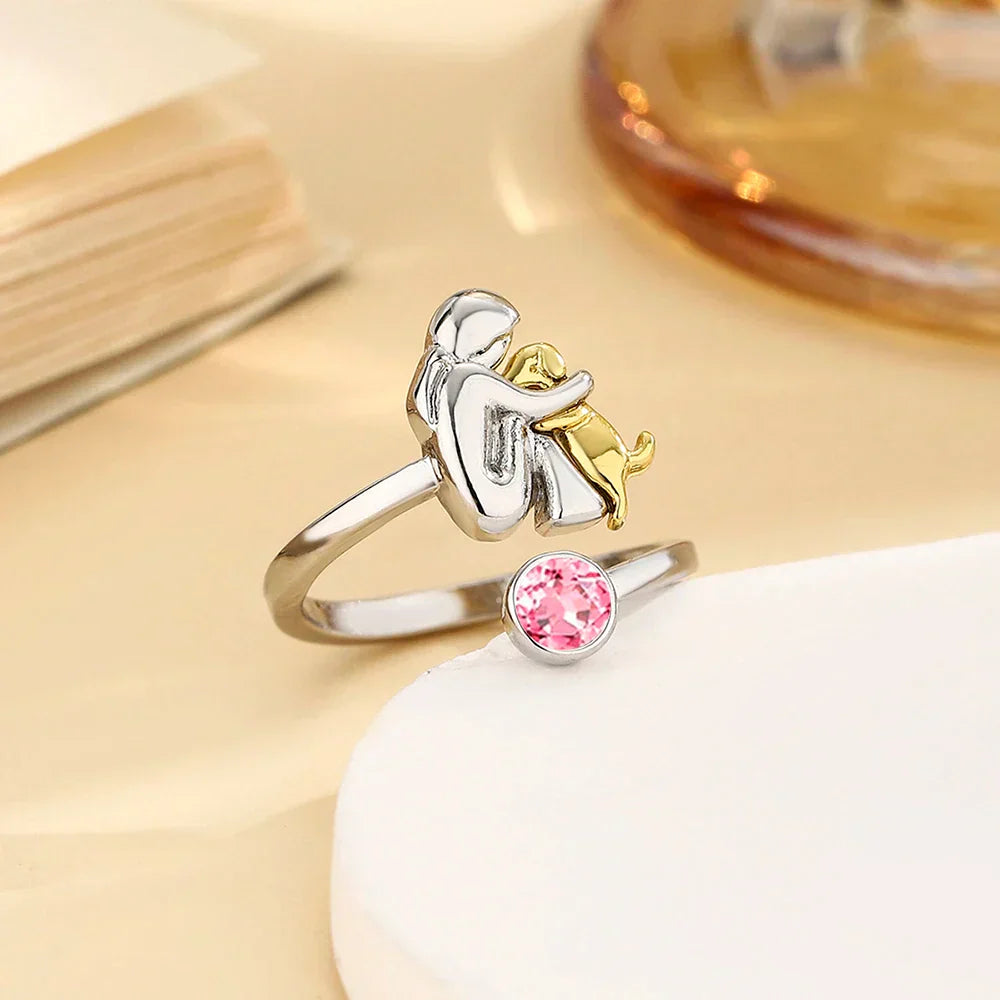 Aurora® | Ring met Hondensymbool