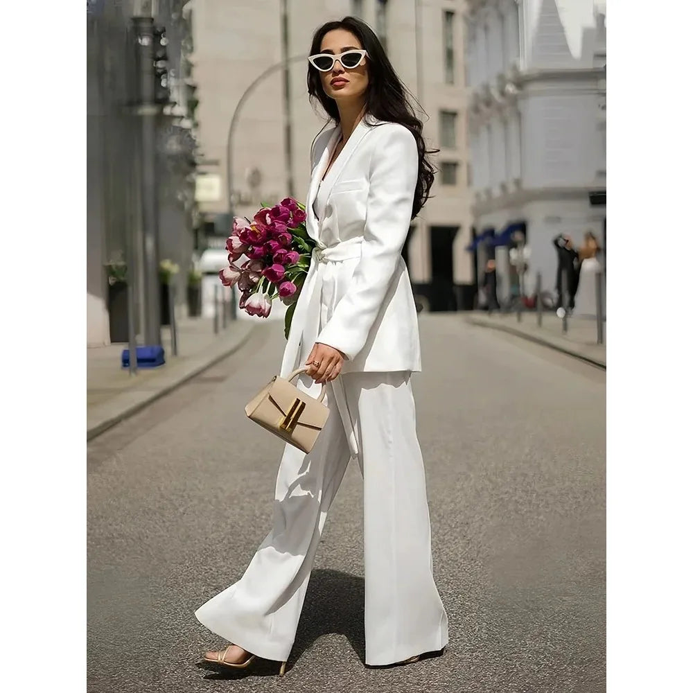 Claudia® | Dames Twee-delig Set – Tijdloze Elegant en Moderne Kracht