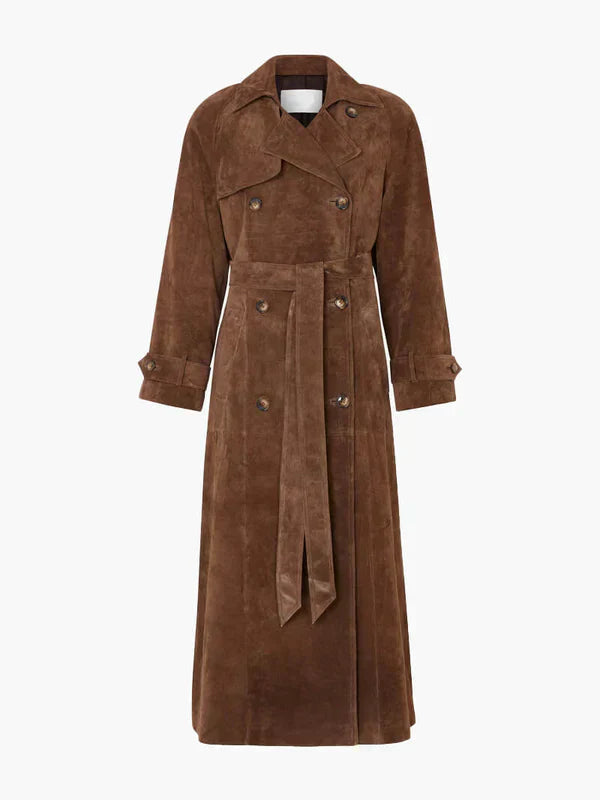 Alma® | Trenchcoat van Suède