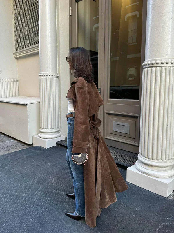 Alma® | Trenchcoat van Suède