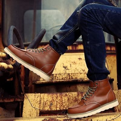 Josef® | Retro Echtleren Laarzen