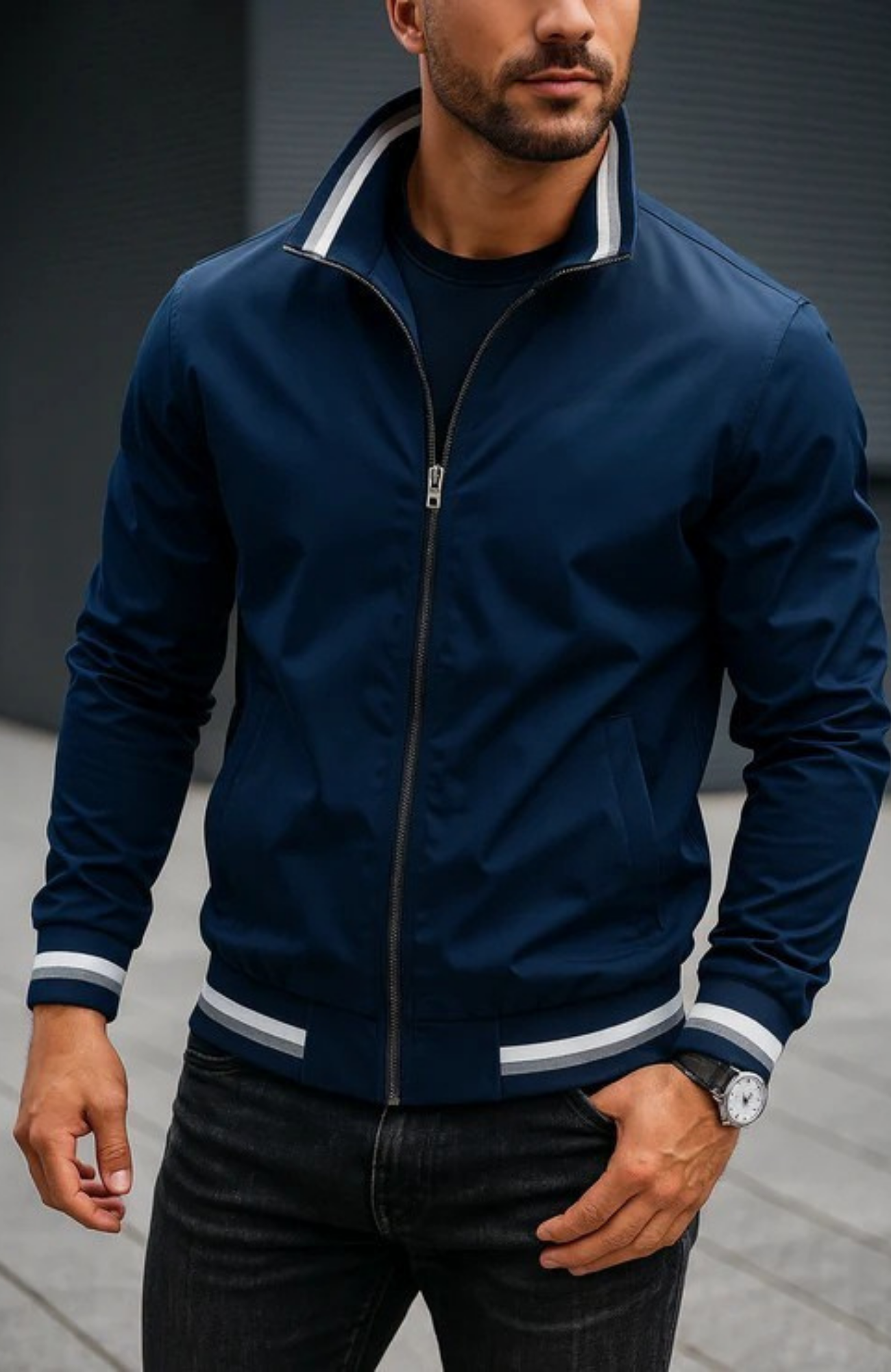 Henrik® | Luxe Buson-Jack voor Mannen