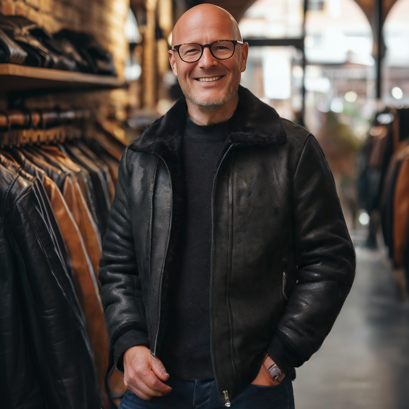 Otto® | Premium Leren Jas met Voering