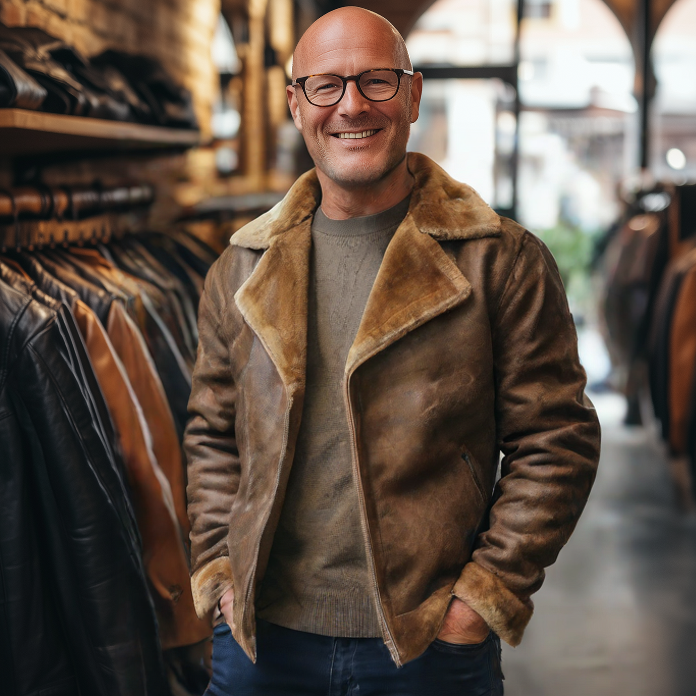 Riccardo®| Premium Leren Jas met Voering