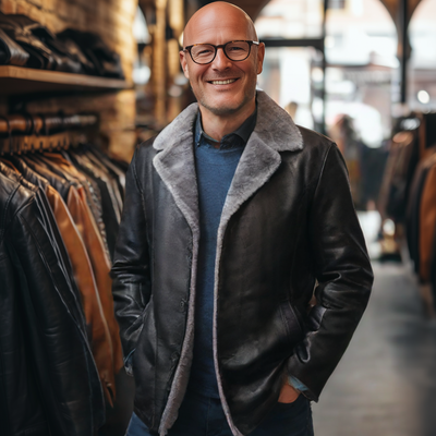 Valentin® | Premium Leren Jas met Voering