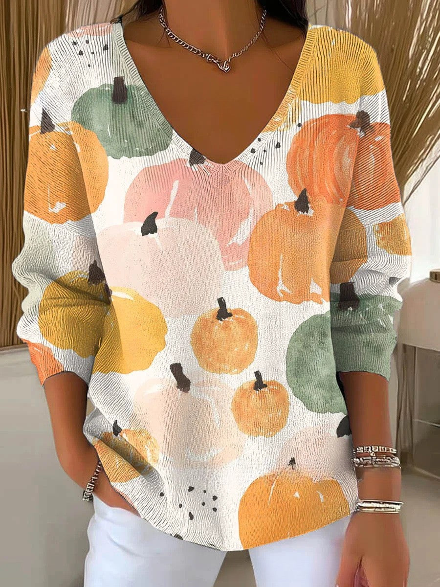 Edeltraud® | Pullover met V-hals