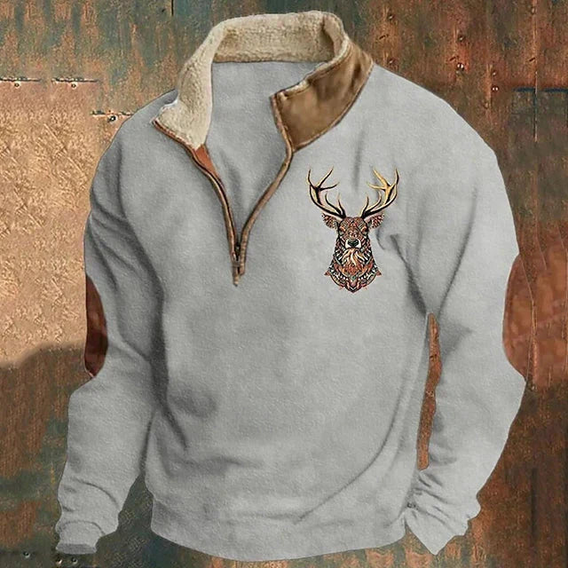 Jonas® | Pullover met hertdetail