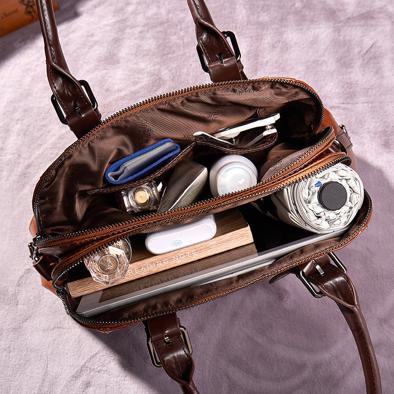 Colette™ - Elegante en Comfortabele Leren Tas