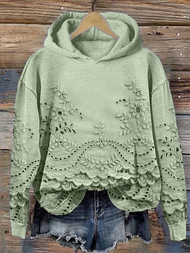 MARLA® | Sweatshirt met bloemenpatroon