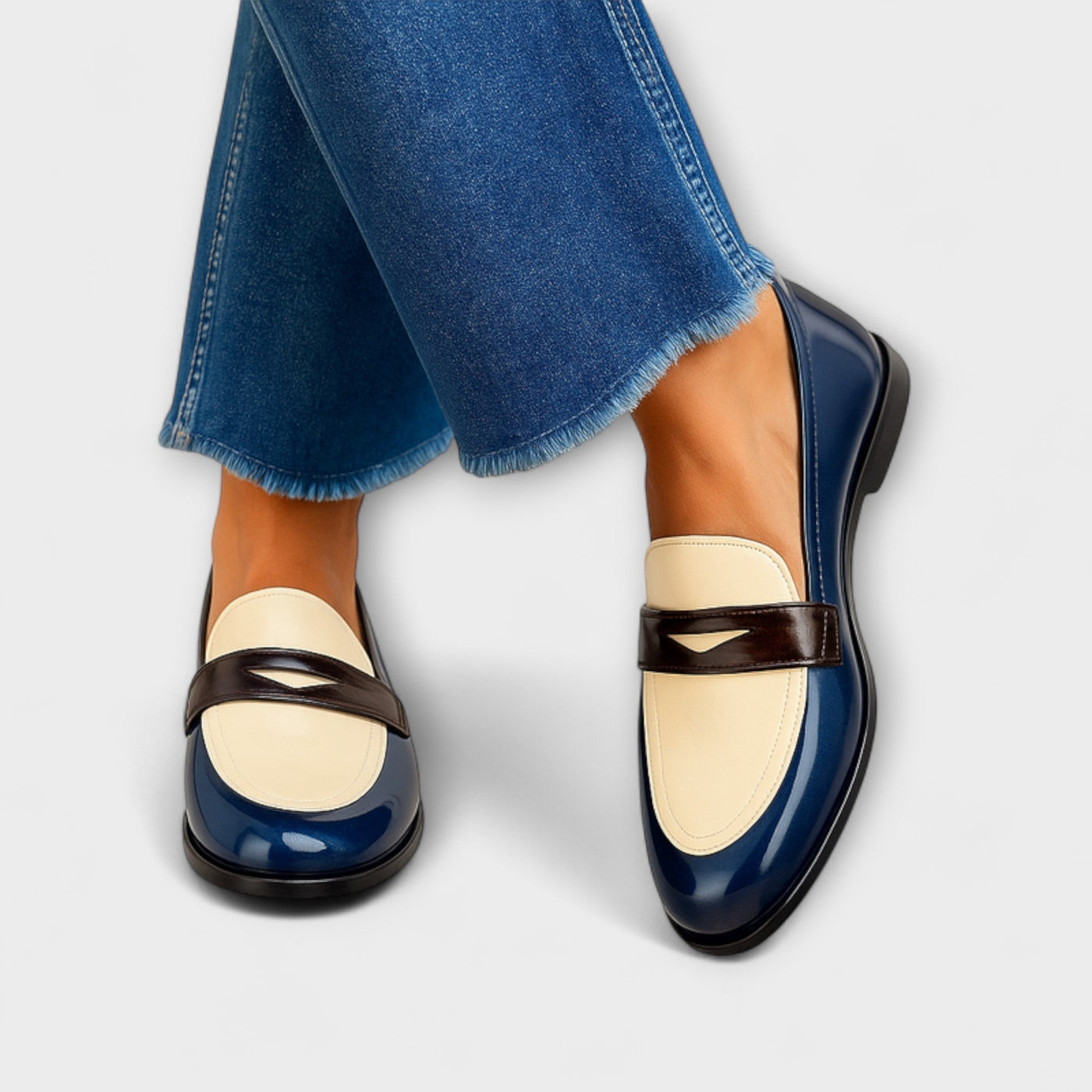 Martina™ | Contrast-Mokassins