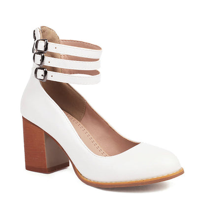 Elisa™| Gladde Sandalen met Dikke Zool