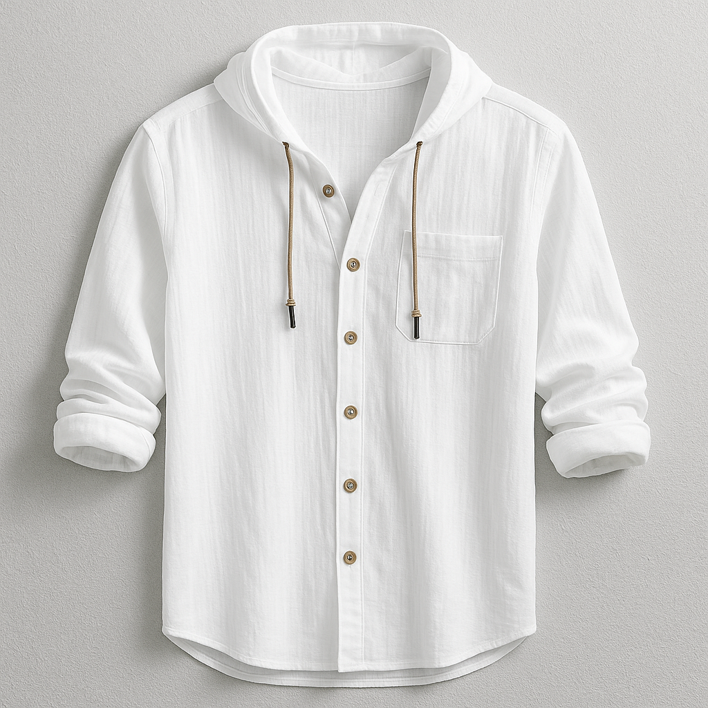 EMINE™ | LUXE HEMD MET CAPUCHON