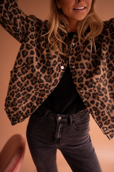 Constanze® | Trendy Luipaardjack