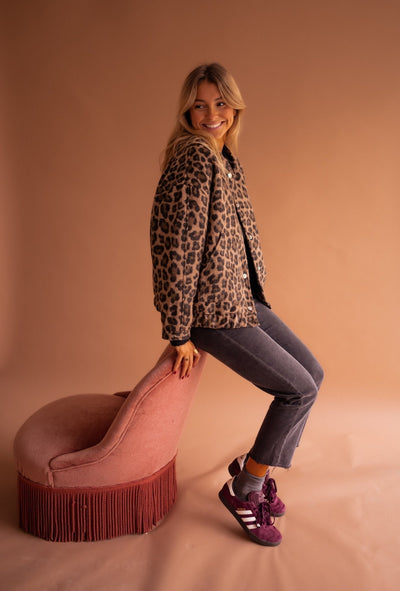 Constanze® | Trendy Luipaardjack