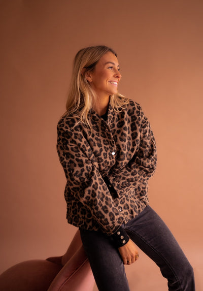 Constanze® | Trendy Luipaardjack