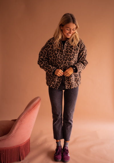 Constanze® | Trendy Luipaardjack