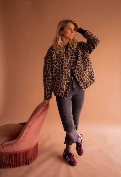 Constanze® | Trendy Luipaardjack