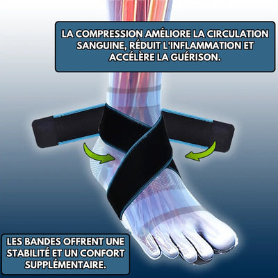 OrthoBand - Compressie Enkelband voor Hielspoor