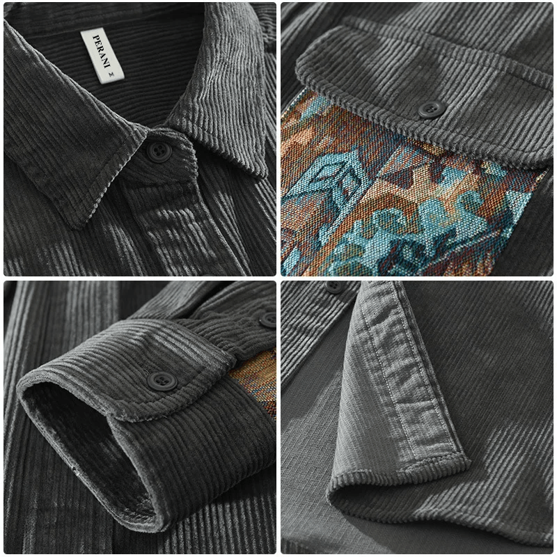 Luca™ | Elegante en comfortabele ribbelshirt