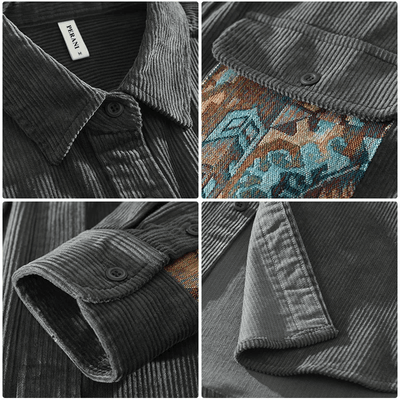Luca™ | Elegante en comfortabele ribbelshirt
