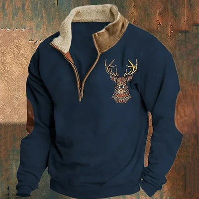 Jonas® | Pullover met hertdetail