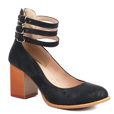 Elisa™| Gladde Sandalen met Dikke Zool