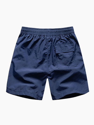 Tropische bloemenprint knoopshirt en zwemshorts