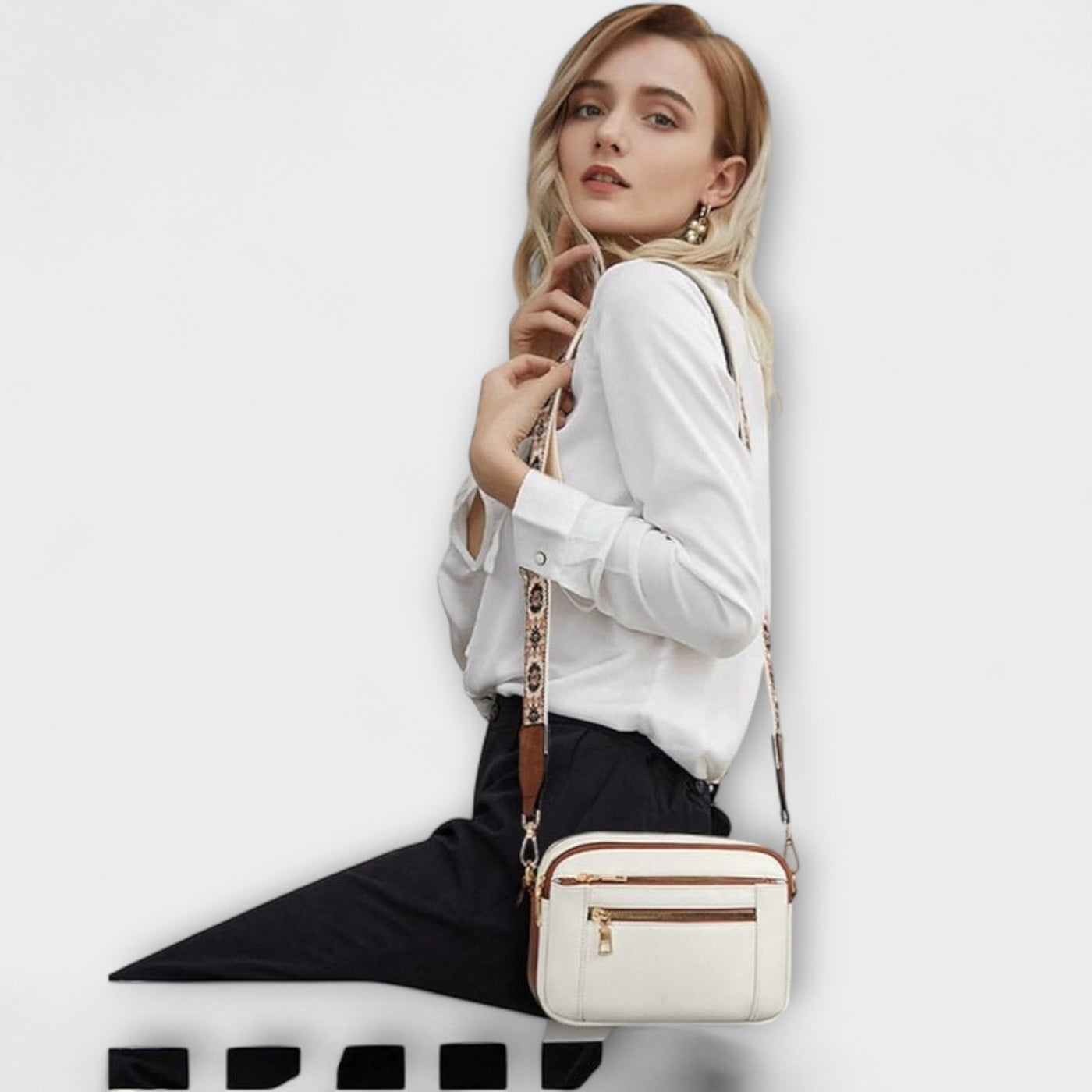 Ledo™ | Elegante leren schoudertas
