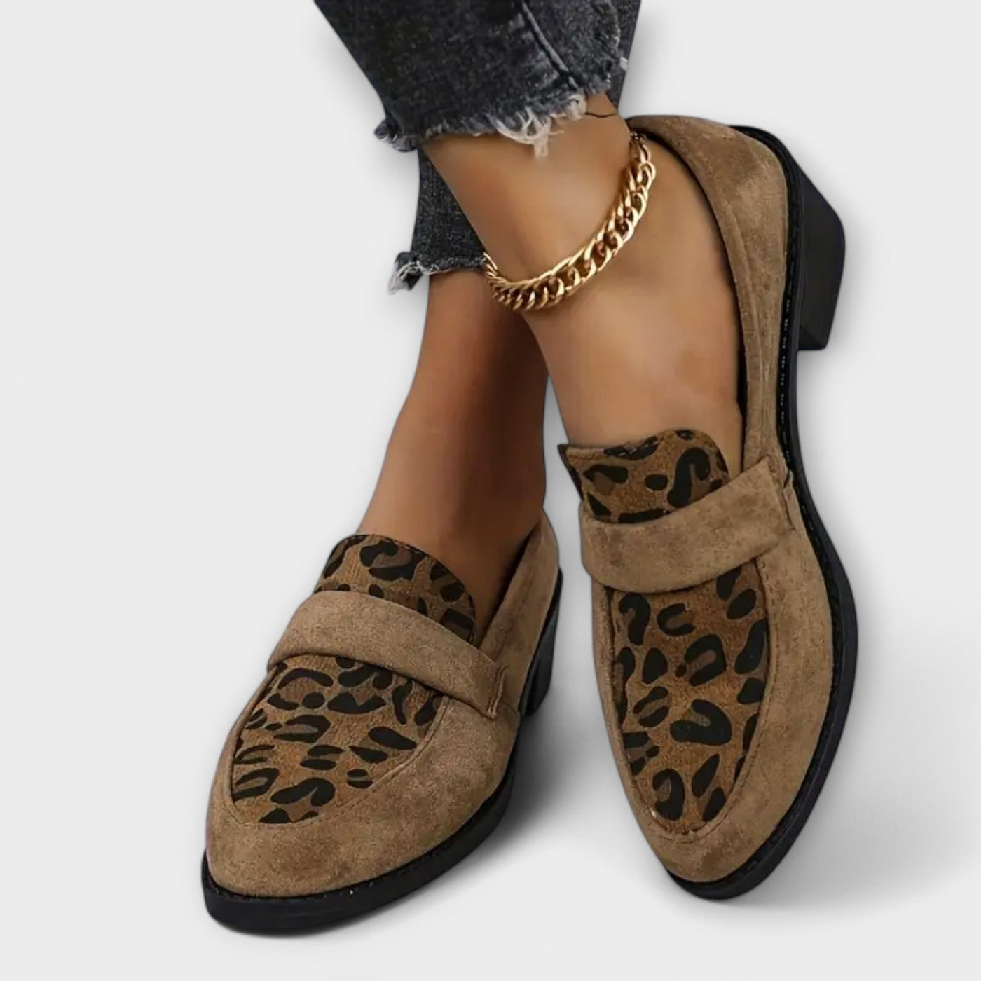 Dora® | Elegante schoenen met luipaardprint