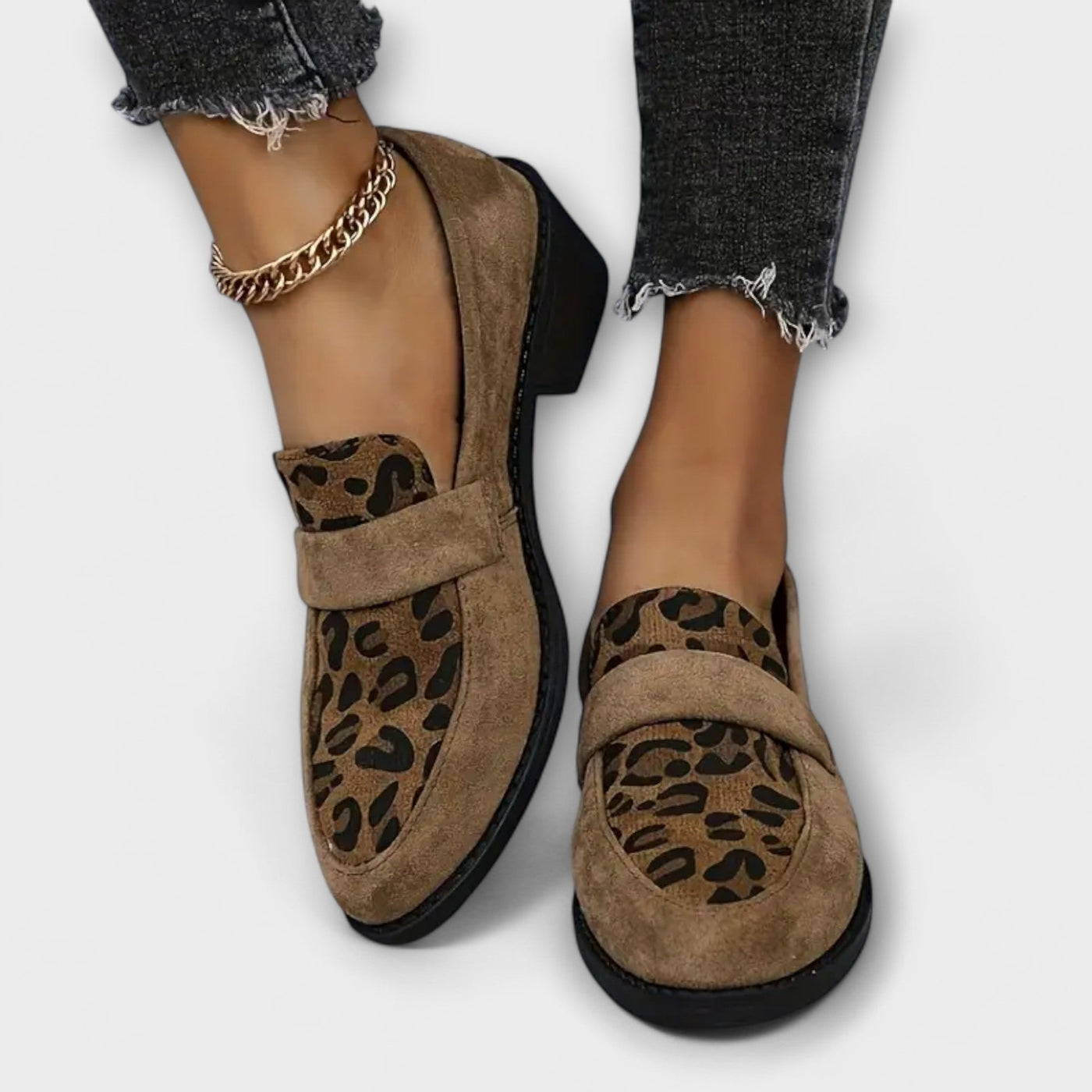 Dora® | Elegante schoenen met luipaardprint