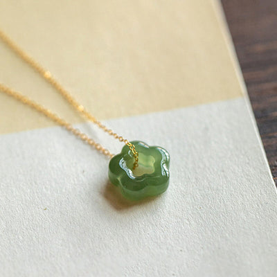 Adelheid® | BLOEM-JADE-HALSKETTE
