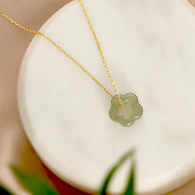 Adelheid® | BLOEM-JADE-HALSKETTE