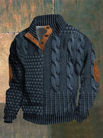 Claus® | Gedrukte warme sweater