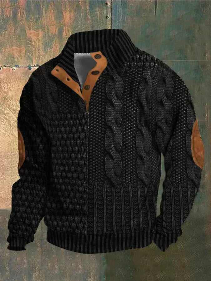 Claus® | Gedrukte warme sweater