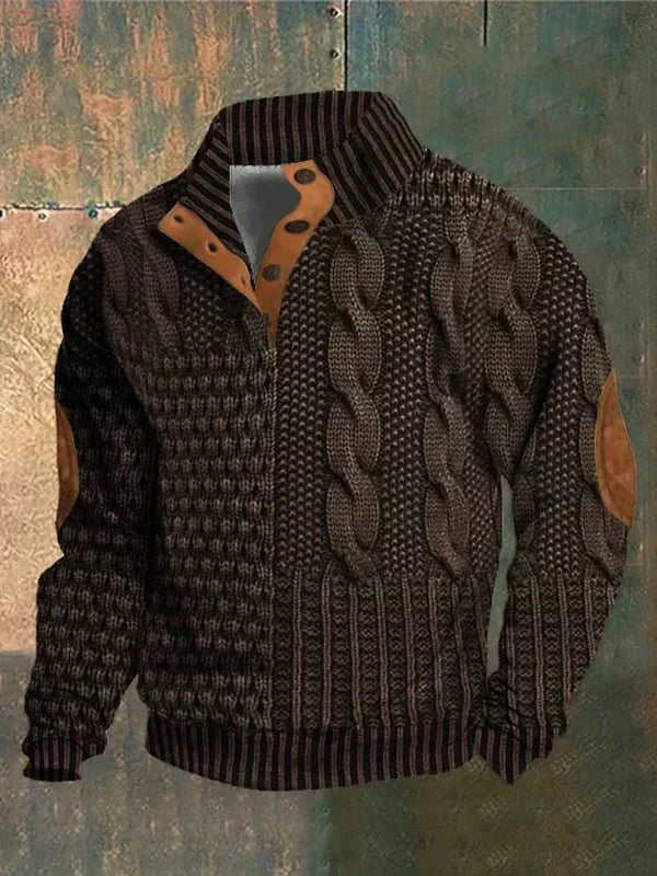 Claus® | Gedrukte warme sweater