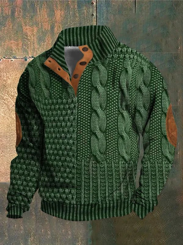 Claus® | Gedrukte warme sweater