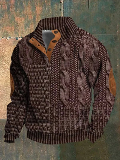 Claus® | Gedrukte warme sweater