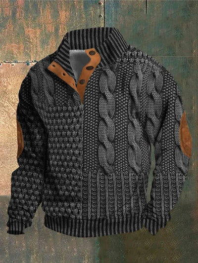Claus® | Gedrukte warme sweater