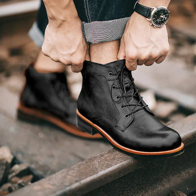 Hunter™ | Heren leren laarzen
