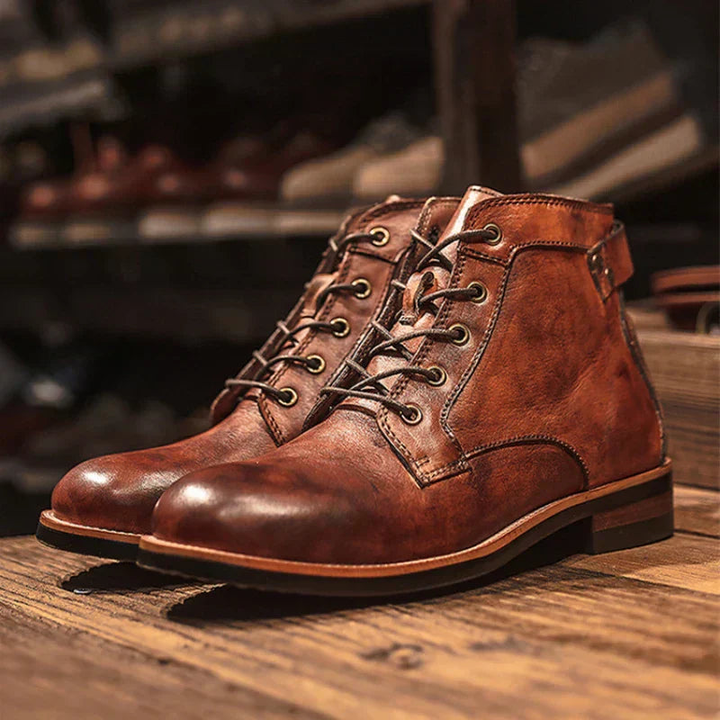 Hunter™ | Heren leren laarzen