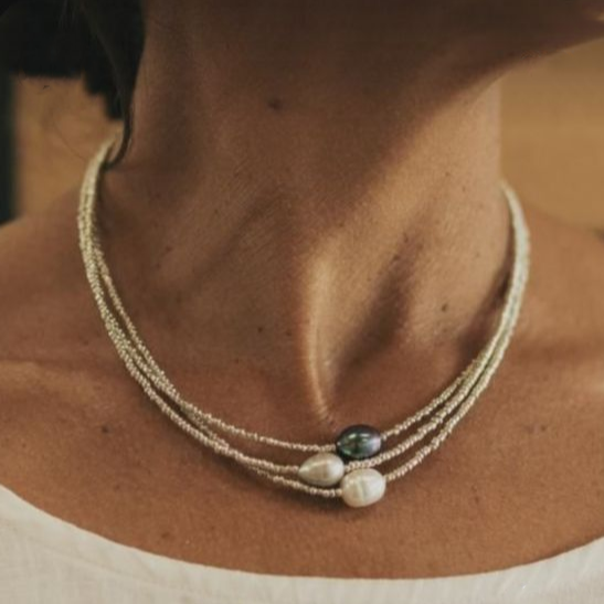 Mariel® | Vintage Zoetwaterparel Collier