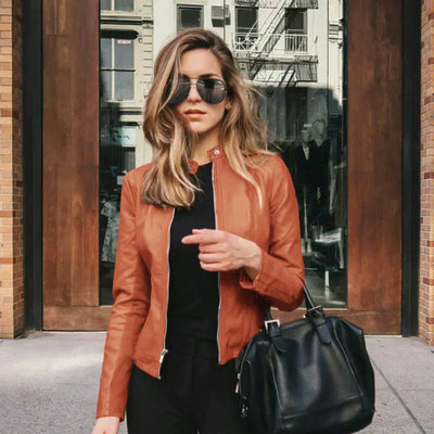 Marlene® | Italiaanse Leren Jas