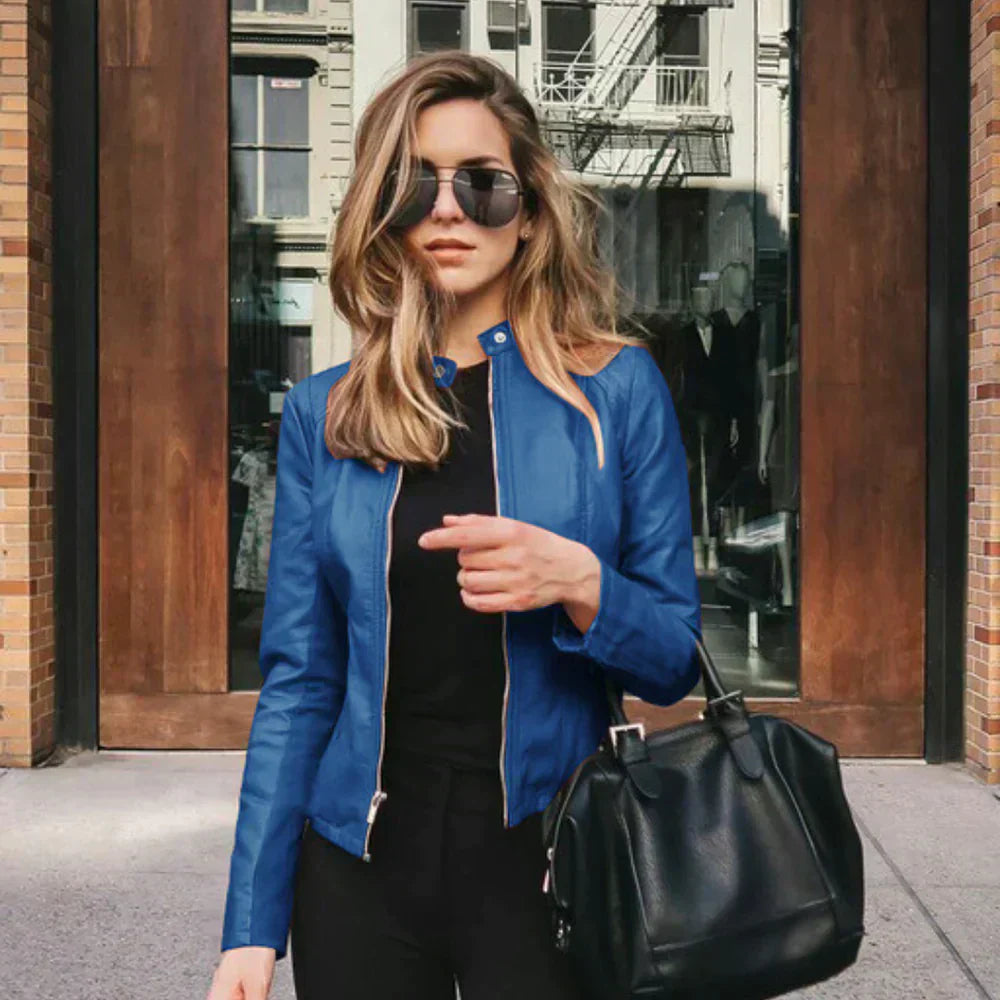 Marlene® | Italiaanse Leren Jas