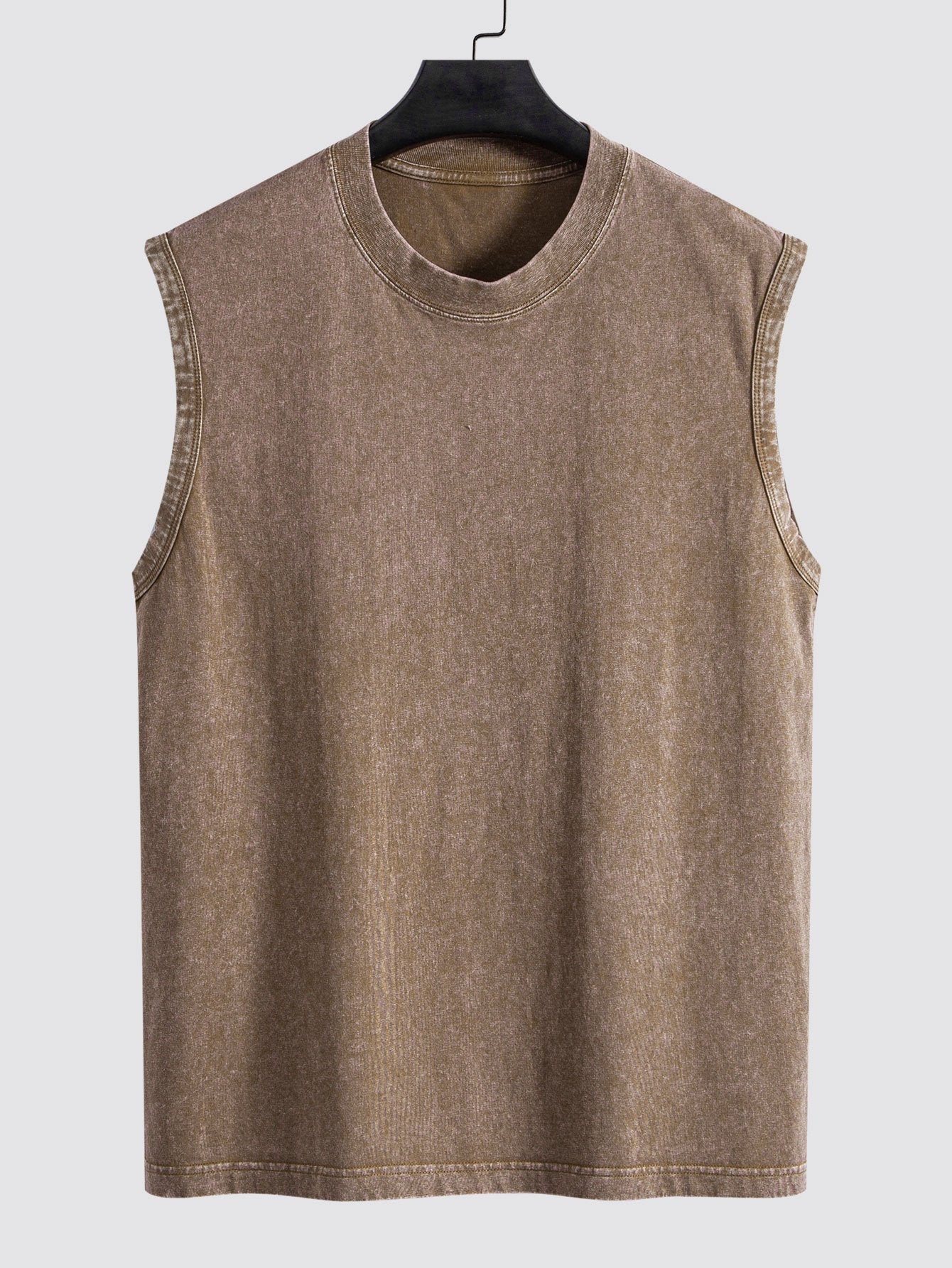 Versleten en vervaagde tanktop