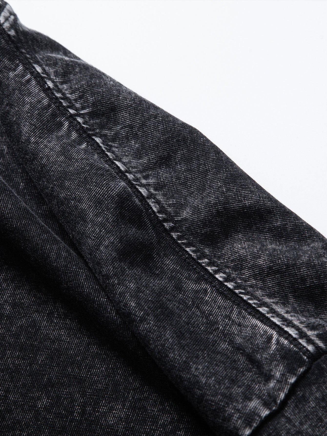 Oversized basis T-shirt in gewassen distress