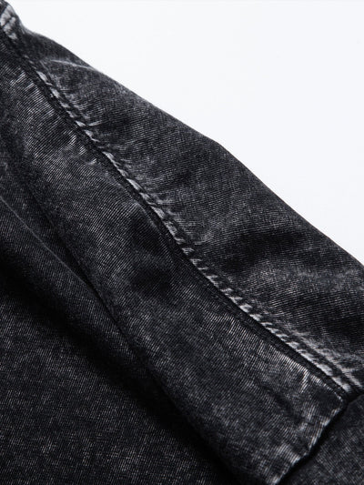 Oversized basis T-shirt in gewassen distress